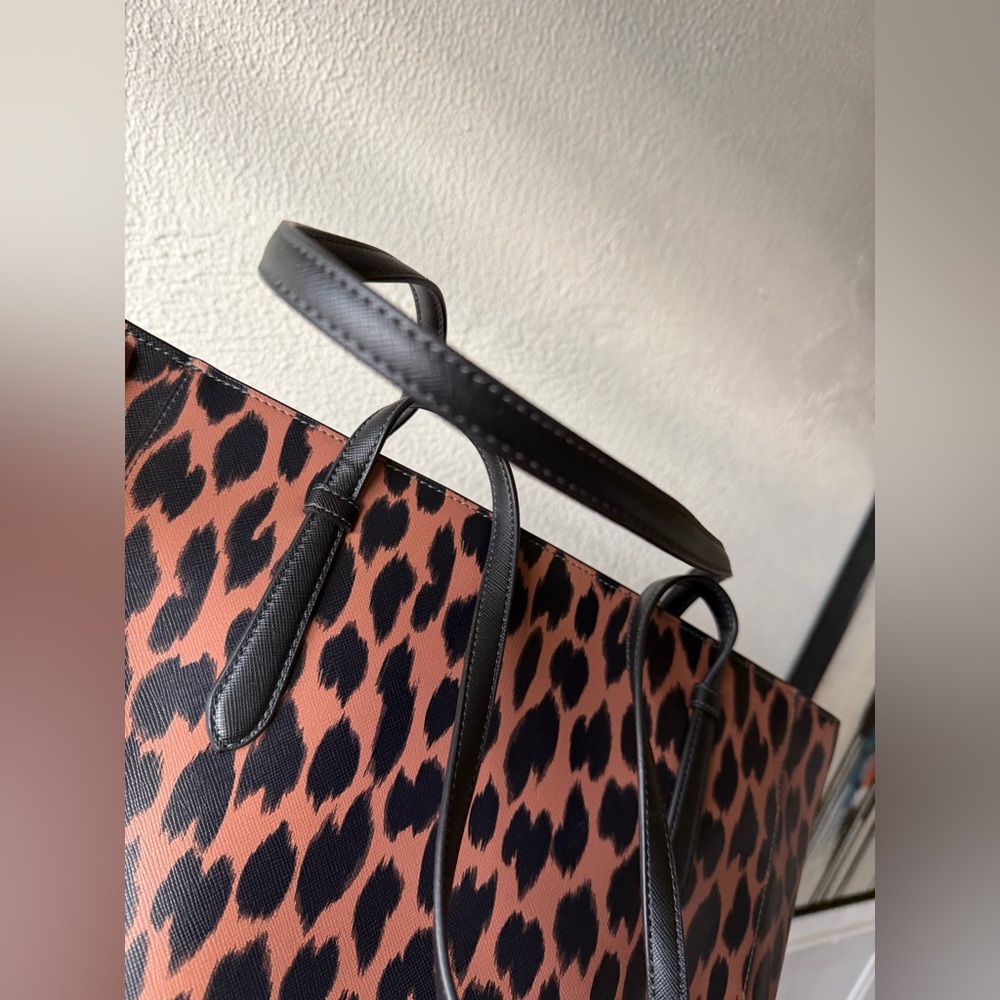 Kate Spade Schuyler Spotted Animal Print Medium Tote - Picture 15 of 15